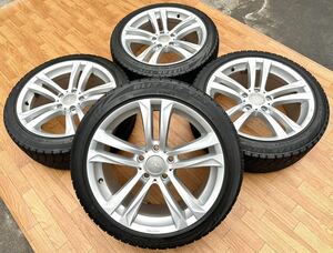 MAK 18インチ アルミホイール★ BS BLIZZAK VRX 225/45R18 4本セット★ BMW X1 F30 F31 3シリーズ F32 F34 4シリーズ 等に