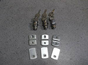  Sega key 3 pcs set each spare key attaching 