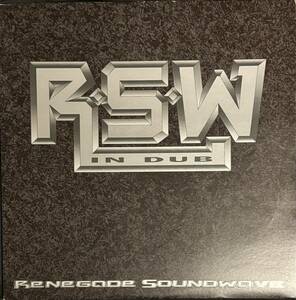 Renegade Soundwave - In Dub 12インチ2枚組　90s UKテクノ・ダブ　