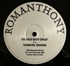 Romanthony - The South Beach Banger / Technically Speaking ハウス　Daft Punk