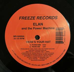 Elan / Todd Terry - Here's Your Hat 90s ハウス・ブレイクビーツ