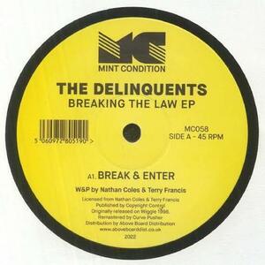 The Delinquents - Breaking The Law EP 90sUKテック・ハウス