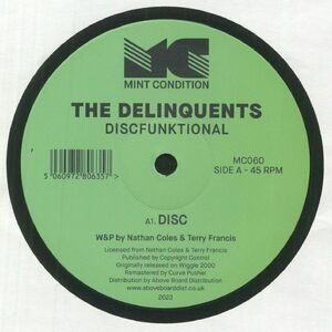 The Delinquents - Discfunktional UKテック・ハウス