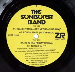 The Sunburst Band / Joey Negro - Rough Times ディープ・ハウス