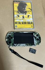 SONY PSP プレイステーションポータブル ゲーム機 PSP-3000 ソニー psp 本体　メタルギア ソリッド ピースウォーカー プレミアムパッケージ