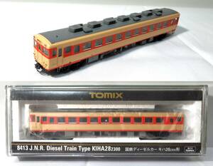TOMIX 8413 国鉄ディーゼルカー　キハ28-2300形　通電確認のみ