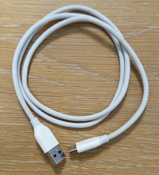Anker USBケーブル USB-A⇔USB-C 0.8m Type-C データ通信可能