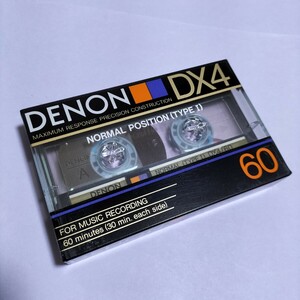 【未開封1本】カセットテープ★DENON★デノン★デンオン★DX★DX4★ノーマルポジションカセットテープ★ 日本コロムビア★ ⑤