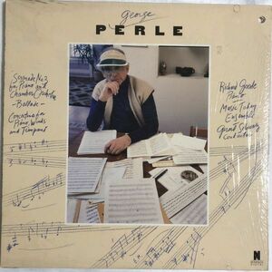 美盤 George Perle - Concertino For Piano, Winds And Timpani / 9 79108-1 F / 1985年 / US / コンテンポラリー / シュリンク付き