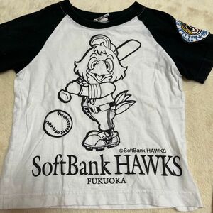 ソフトバンクホークス　キッズ応援グッズ　 半袖 Tシャツ110cmサイズ