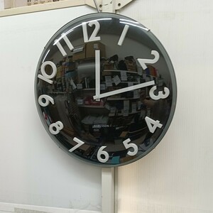 中古 動作品 カールソン KARLSSON 壁掛け時計 ウォールクロック ドーム型