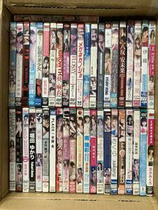 ジャンク DVD「アイドルイメージビデオ　グラビア」43本セット　まとめ売り　大量