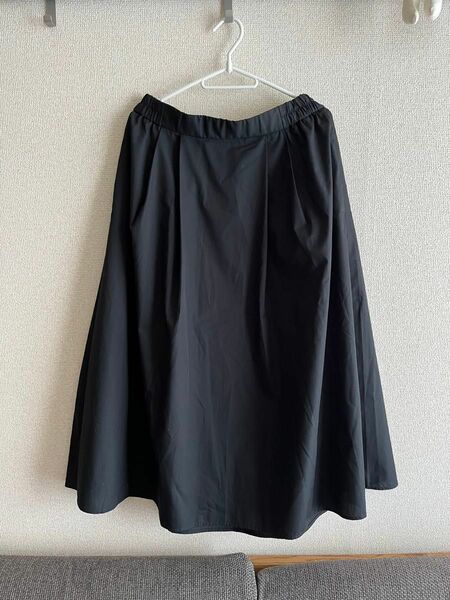 GUジーユー/未使用品フレアスカート　サイズXL 黒