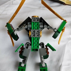 レゴ LEGO ニンジャゴー ポプラ社 アイデアブック アイデア50ロイド グリーン ニンジャ メカの画像5