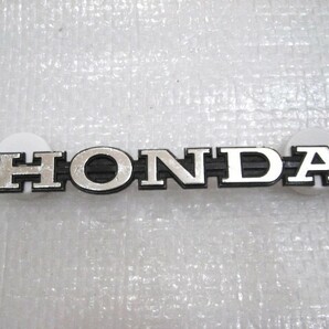 ★希少 HONDA ホンダ1300クーペ? ライフ? HONDA 取付車種＆型式不明 ロゴ 金属製 リア? エンブレム 1点 旧車 中古の画像2