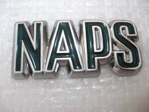 ★希少 NAPS　ナップス 日産 フェアレディZ?ローレルSGX?スカイライン?セドリック?ブルーバード? 84890-F2000 リアエンブレム 1点 旧車中古