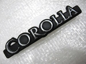 ★希少 カローラ CORLLA TE? KE? TOYOTA 75361-12080 トヨタ ロゴ 型式不明 エンブレム 旧車 1点 中古2