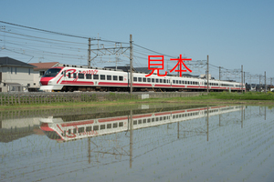 鉄道写真データ（JPEG）、00992625、200系（208F）普悠瑪デザイン、特急りょうもう、東武鉄道伊勢崎線、東武動物公園〜姫宮、2018.05.05