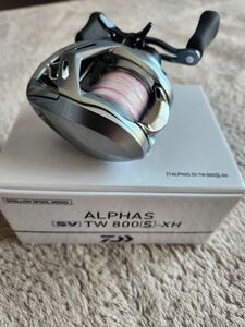 美品！アルファスSV TW 800S-XH ダイワ　ベイトリール ベイトリール DAIWA ダイワ