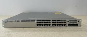Cisco WS-C3850-24T-E V07 03.06.06E 24-Port Gigabit Ethernet Switch 2x Power C3850-NM-4-1G 初期化済み