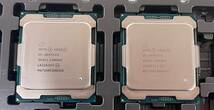 2個セット 同一ロット Intel Xeon E5-2697AV4 SR2K1 16Core 2.60GHz 40MB 145W CPU 動作品_画像1