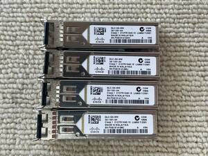 4本セット Cisco シスコ 純正 GLC-SX-MM Transceiver Module 30-1301-04