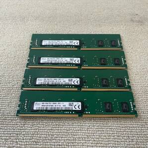 4個セット計32GB hynix HMA81GR7AFR8N-VK 8GB 1Rx8 PC4-2666V DDR4 ECC REG メモリ サーバー用の画像1