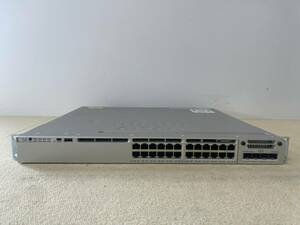 Cisco WS-C3850-24T-E V07 03.07.05E 24-Port Gigabit Ethernet Switch C3850-NM-2-10G 1x Power 初期化済み