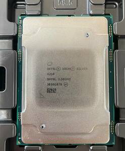 Intel Xeon Silver 4210 10Core 2.20GHz SRFBL 13.75MB 85W CPU Processor 動作品