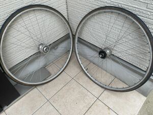 NJS/ARAYA GOLD x SANSIN/TRACK WHEEL/競輪/アラヤ/サンシン/ピストホイール/手組み/700C/チューブラータイヤ/星スポーク/ハブ/リム/結線