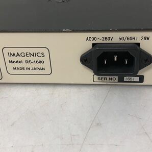 IMAGENICS フレームシンクロナイザー RS-1600 高性能RGBスキャンコンバータ の画像8