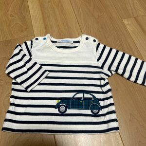 ファミリア　70センチ　長袖カットソー　長袖シャツ　7分袖Tシャツ　familiar ベビー　キッズ　子供服　トップス