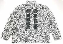 良品 WACKO MARIA ワコマリア BLACK EYE PATCH ブラックアイパッチ コラボ LEOPARD TRACK JACKET TYPE-1 レオパード ナイロンジャケット _画像3