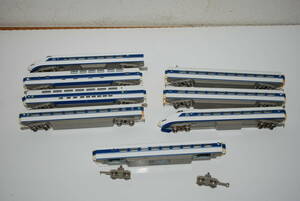 TOMIXto Mix 100 series Shinkansen 8 both together parts .. Junk used present condition 