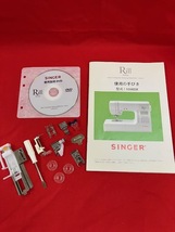 ☆SINGER　シンガー　コンピューターミシン　RiII 1050DX 自動糸調子　自動糸切り　文字模様縫い　動作確認済　整備済　☆_画像8