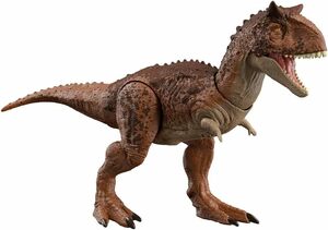 マテル(MATTEL) ジュラシックワールド(JURASSIC WORLD) ダメージ! ひかる カルノタウルス 【全長:約39c