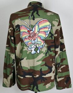 16SS SUPREME Gonz Butterfly BDU Jacket シュプリーム 迷彩 BDU ジャケット MEDIUM b8049