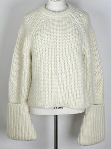 CELINE by Phoebe セリーヌ ロールアップ チャンキーニット S セーター sweater knit フィービーデザイン b8028