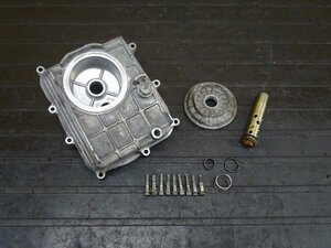 【240501】マグナ250(MC29-1027)◇ オイルパン(2) オイルフィルターカバー ※エンジンパーツ 【V-TWIN MAGNA Vツインマグナ