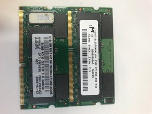 ★中古動作品★ノート用メモリ　メーカー混在　PC133 512MB 144PIN ★送料無料★初期保障あり