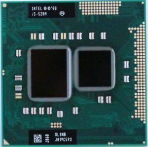 ノート CPU インテル Core i5-520M 2.40GHz~2.93GHz 送料無料 代引き不可【中古良品】