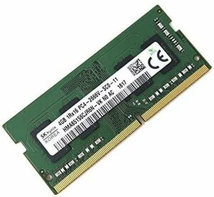 送料無料★SK hynix HMA851S6CJR6N PC4-2666V 4GB DDR4 2666MHz 260pin 増設メモリ