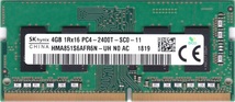 初期保障★SK hynix 4GB PC4-2400T SODIMM メモリ HMA851S6AFR6N DDR4-19200 DDR4 PC4-19200 10枚★送料無料_画像3