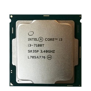 [ free shipping ] desk top PC for CPU Intel CPU Core i3-7100T 3.4GHz 3M cache 2 core /4s red extension CPU [ beautiful goods ][ used ]