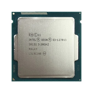 正規品★安心初期付き★デスクトップ用cpu インテル Xeon E3-1270 v3 3.50GHz 4core【中古】送料無料