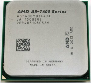 【中古】AMD A8 Series A8-7600 A8 7600 3.1gHz AD760BYBI44JA ソケットFM2+ CPU プロセッサーCPU 送料無料
