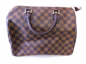 美品 ヴィトン ■ N41531 DU0057 スピーディ30 ダミエ レディース ハンドバッグ Louis Vuitton □6D6E キイ100