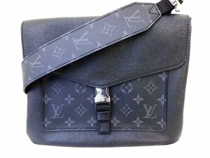 ヴィトン M30413 フラップ メッセンジャー ショルダーバッグ ■ タイガラマ モノグラム エクリプス CA1210 Louis Vuitton □6E