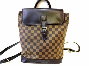 ヴィトン N51132 TH0938 ■ ダミエ ソーホー リュック バッグ レディース Louis Vuitton □6E ムクニ10