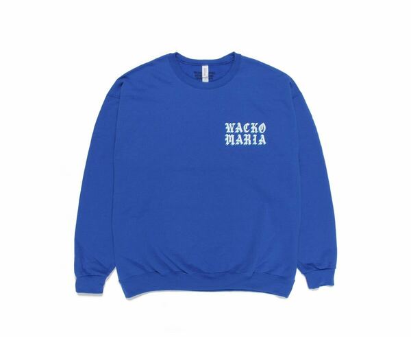 wacko maria ワコマリア crew neck sweat shirt スウェット トレーナー jerzeez xl シャツ アロハ ブルー 青 GUILTY PARTIES 天国東京